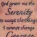 tattoo galleries/ - Serenity Prayer Tattoo
